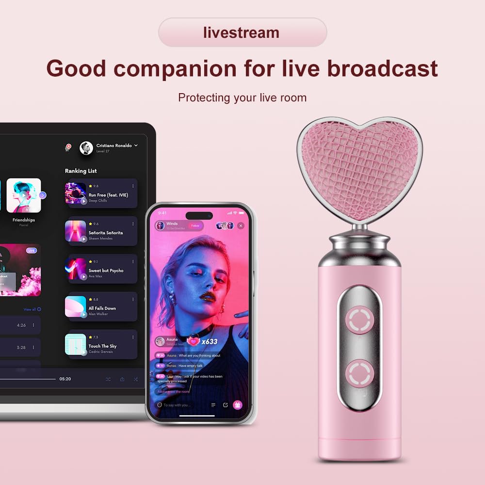 Amazon.co.jp: Nuoxiange HB128 USBゲーミングコンデンサーマイク